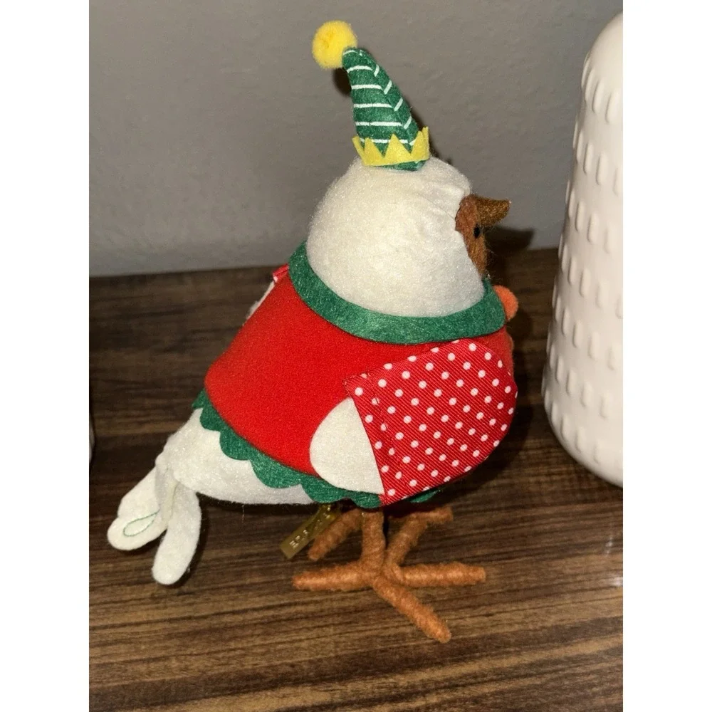 Target Wondershop 2023 Featherly Friends Bauble Christmas‎ Elf Bird with Nametag